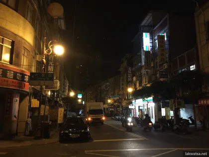 New Taipei at the dead of night