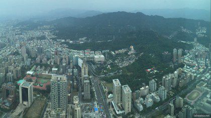 Notice the mountains and the greeneries right at the city centre!