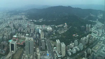 Notice the mountains and the greeneries right at the city centre!