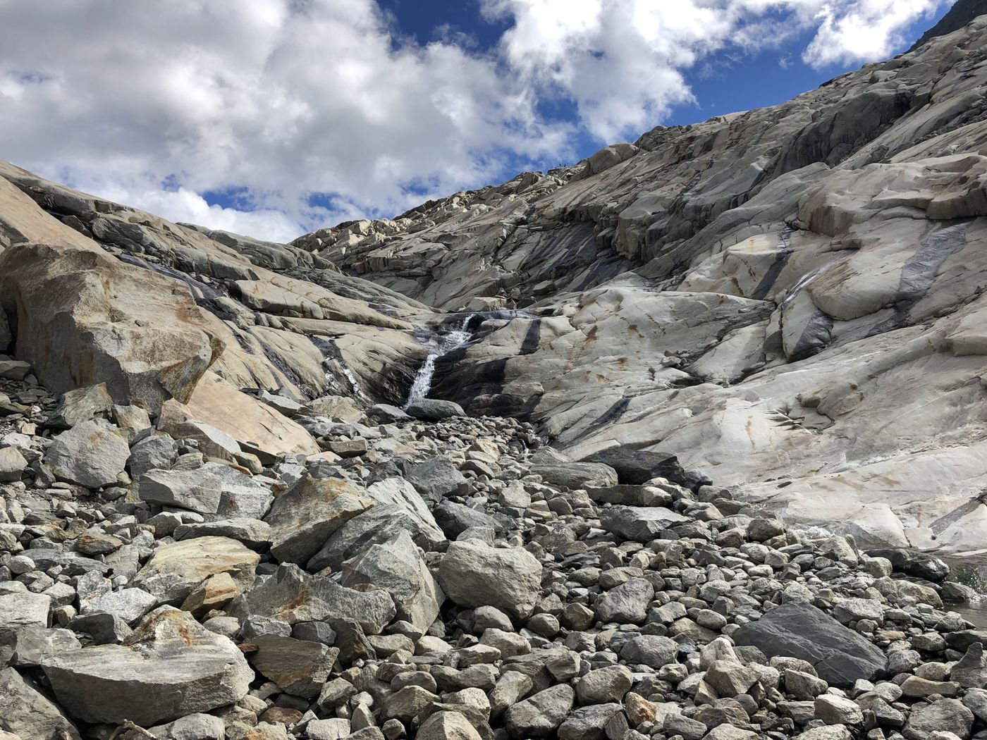 Märjelenbach, a detour along the Aletsch Glacier Hiking path from Bettmerhorn to Bettmeralp via Märjelensee