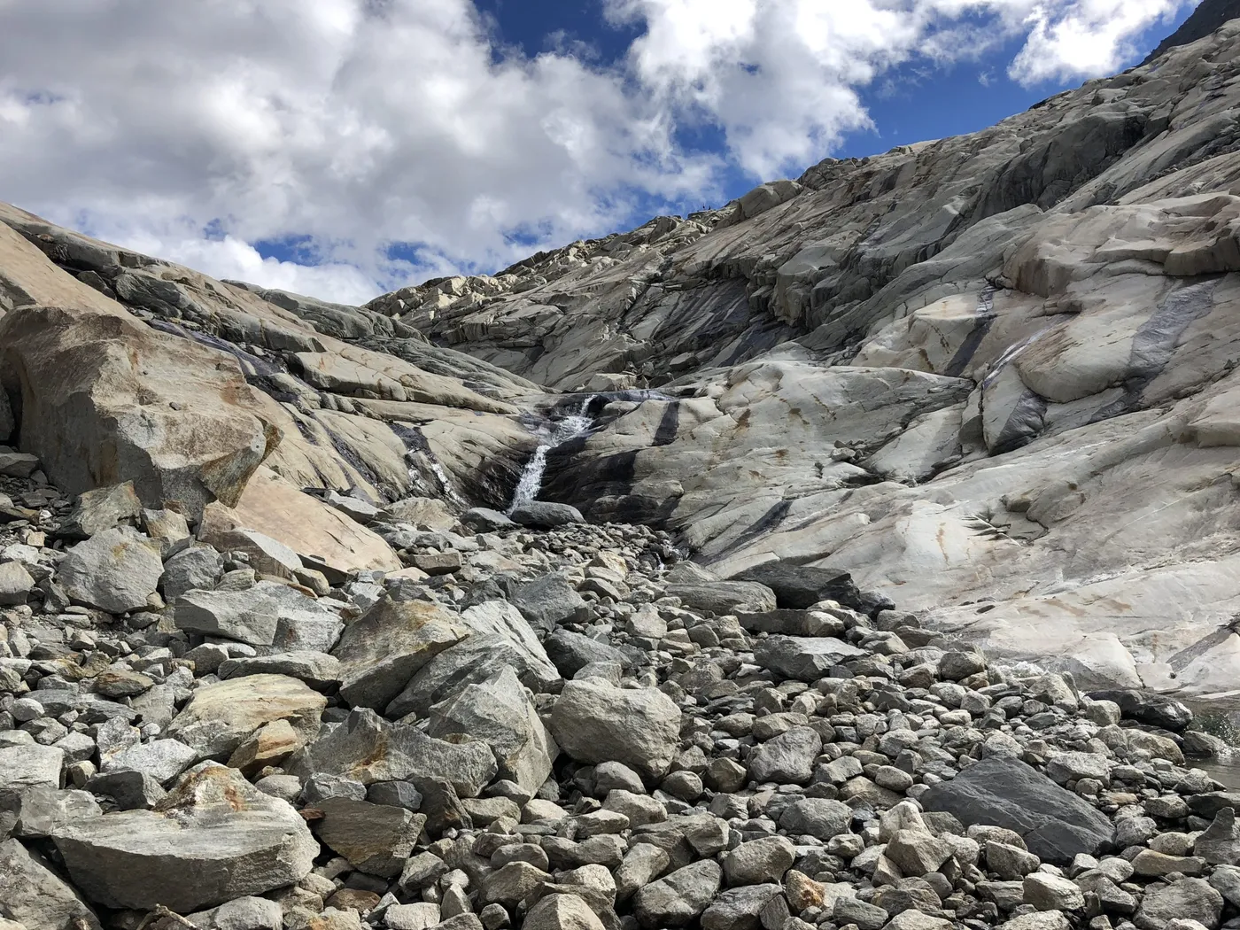 Märjelenbach, a detour along the Aletsch Glacier Hiking path from Bettmerhorn to Bettmeralp via Märjelensee