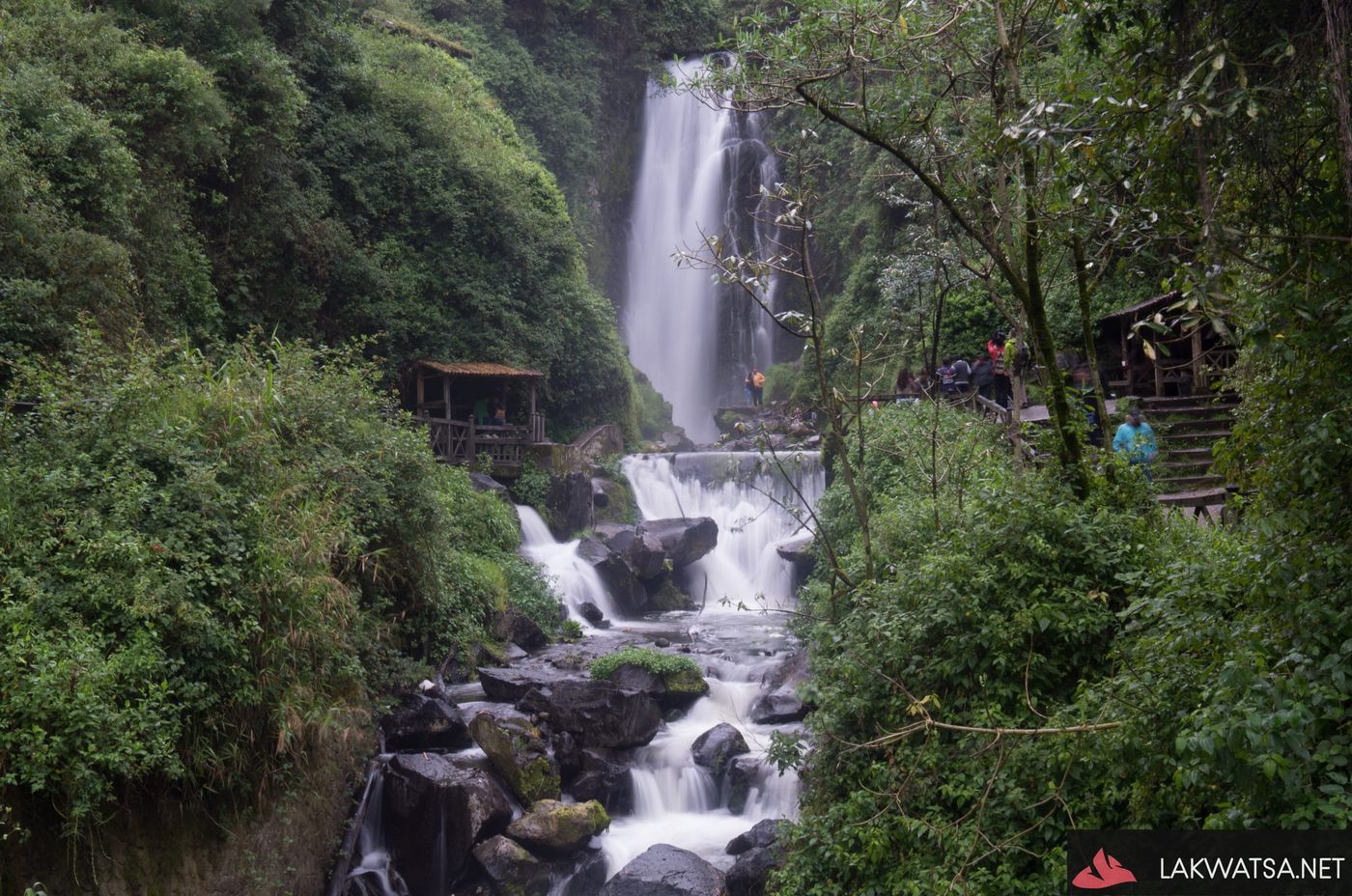 Otavalo waterfall, Ecuador