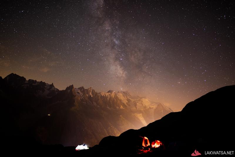 Camping at Lac Chéserys: the hunt for the Milky Way