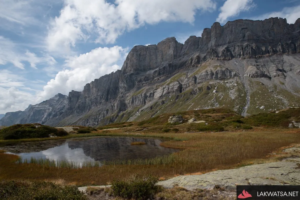 Just beside Lac de Pormenaz